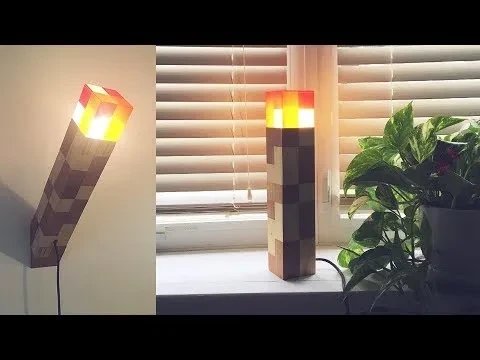 Minecraft Torch Lamp 상세 이미지